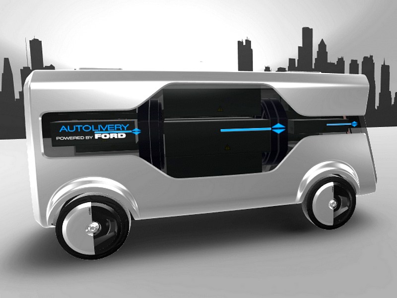 Ford Autolivery - automatizované doručování zásilek